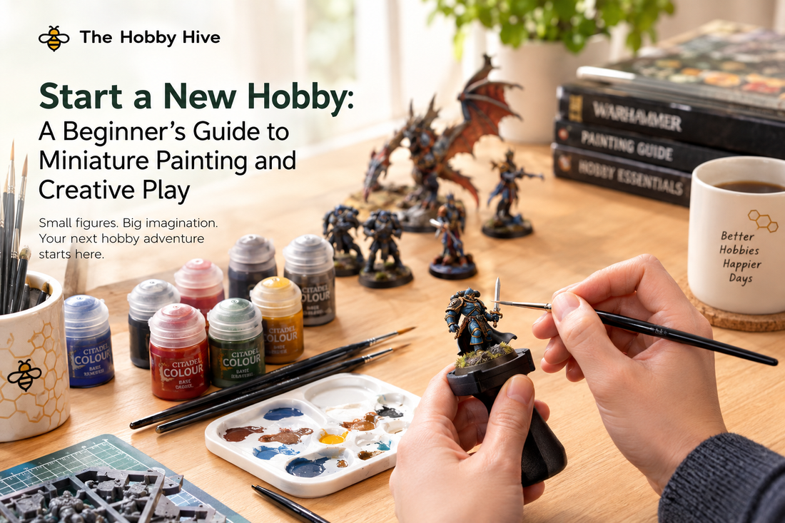 Start a New Hobby: A Beginner’s Guide to Miniature Painting and Creative Play