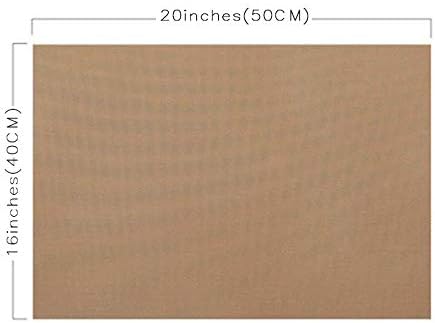 3 Pack PTFE Teflon Sheet 16 x 20" and 3 Rolls 10mm X 33m Heat Resistant Sublimation Tape for Heat Press Transfer Non Stick Paper Reusable Heat Resistant Craft Mat,Protects Iron,for Heat Press Machines
