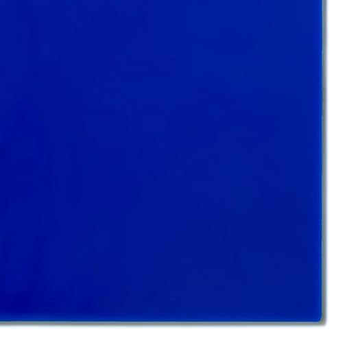 KastLite Colored Acrylic Sheets Nominal 18" x 18" - Plastic Sheet Easy to Cut, Saw, Shape, Laser Cut - Ideal for Arts & Crafts & DIY Projects- Durable, Lightweight, Scratch Resistant - Blue 4 Pack