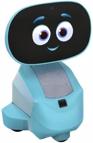 Miko 3: AI-Powered Smart Robot for Kids | STEAM Learning & Educational | Interactive Robot with Learning apps & Unlimited Games | Birthday Gift for Girls & Boys Aged 5-12| Blue.
