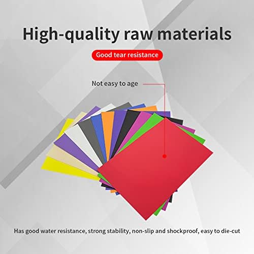 20 PCS EVA Foam Sheets DIY Handcraft Materials 1mm Thick 15.7 x 11.8 Inches Orange EVA Foam Papers for Arts and Crafts