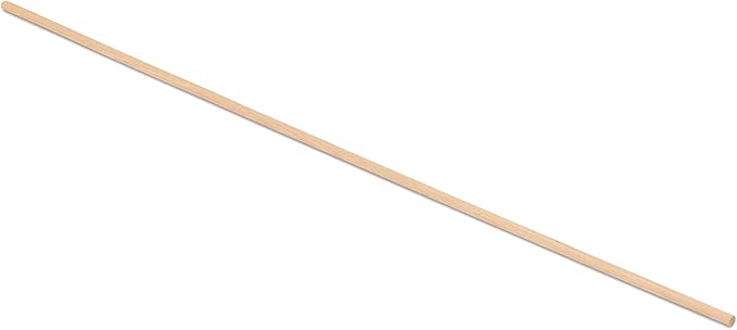 Dowel Rods Wood Sticks Wooden Dowel Rods 1/8 x 12 Inch Unfinished Hardwood Sticks for Crafts and DIYers 1000 Pieces by Woodpeckers