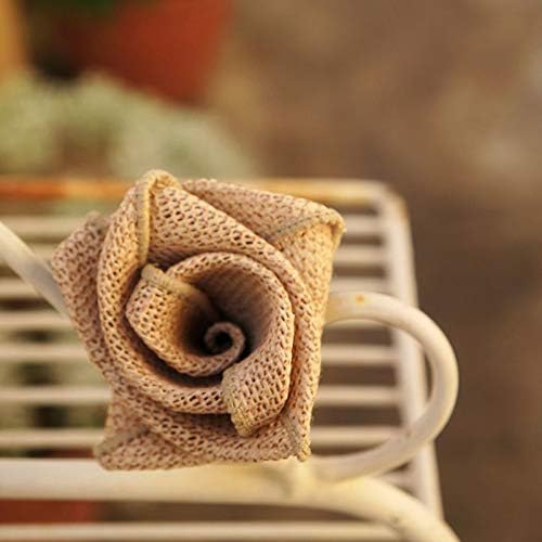 CT CRAFT LLC Burlap Fabric Wired Ribbon 2.5" x 20 Yards Natural Color for Christmas Home Wedding Decor Gift Wrapping Tree Topper Bow Wreath Bouquet DIY Crafts