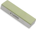 Small Travel-Portable Diamond Resin Sharpening Stone - 12000 Grit Whetstone Knife Sharpener
