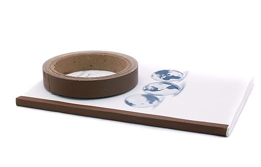 BookGuard 0.75 inch Premium Bookbinding Repair Cloth Tape, 15 Yard Roll, Tan