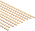 DIY Wooden Square Dowel Rod 3/16-inch x 12 Pack of 50 Hobby Wood Sticks for Crafts, Wood Trim & Architecture Model Making, by Woodpeckers