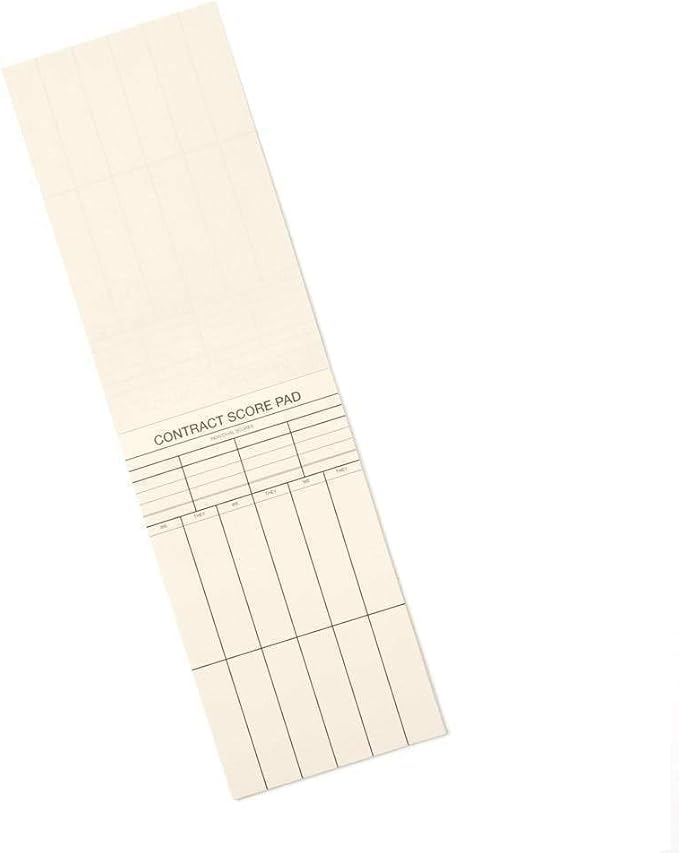 Caspari Hummingbird Trellis Bridge Score Pad - Three Pads