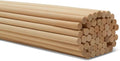 Dowel Rods Wood Sticks Wooden Dowel Rods - 1/2 x 12 Inch Unfinished Hardwood Sticks - for Crafts and DIYers - 50 Pieces by Woodpeckers