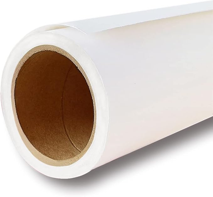Seamless Photo Photography Background Paper Roll for Photoshoot, Paper Backdrop for Photography (Snow White, 82" x16')