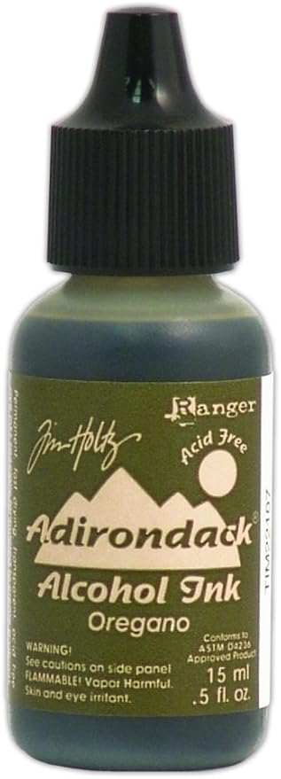 RANGER 1/2 Ounce Adirondack Alcohol Ink Singles, Oregano