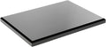 Plymor Black Acrylic Rectangular Beveled Display Base, 8" W x 6" D x 0.5" H, Pack of 3