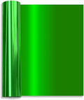 Tvinyl Warehouse Green Foil HTV Metallic Heat Transfer Vinyl Roll 12" x 6FT for All Cutter Machine