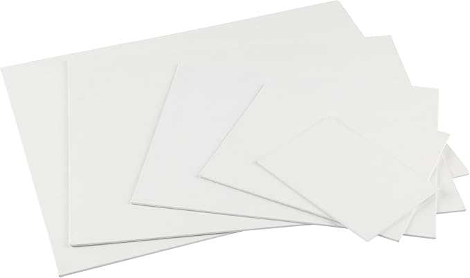 Centurion All-Media Primed Linen Panels - 9x12 3 Pack - 11oz Universal Primed Canvas Boards for Painting, Mounted on MDF Wood, Non-Warping, Ideal for Artists, Professionals, and Painters