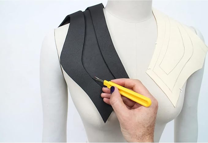 Labzhang Black EVA Foam Cosplay, 1 Piece of 4mm Craft Foam,Cosplay Foam, 14" x 39" Ultra-high Density 80 kg/m3 EVA Foam Sheets