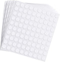 Zonon 1000 Pcs Double Sided Adhesive Dots Clear Glue Point Tape Stickers Balloon Glue Round Mini No Traces Adhesive Sticker Dot Sticker for Classroom Decor Craft DIY Office (0.47 Inch/ 12 mm)