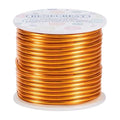 BENECREAT 9 Gauge 55FT Gold Jewelry Craft Wire Tarnish Resistant Bendable Aluminum Sculpting Metal Wire for Jewelry Craft Beading Work, 3mm