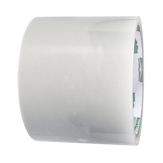 BookGuard Stretchable Clear Book Repair Tape, 15 Yard Roll, 3 Inch