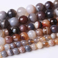 48PCS 8MM Red Coffee Agate Beads-Multicolo Stone Beads Energy Healing Beads for DIY Jewelry Bracelet Necklace Making for Jewelry Making15Inch