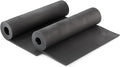 2-Pack Shape Retention EVA Cosplay Foam - 4mm Thick (Black) 14x39 inch High Density EVA Craft Foam Sheets - Premium 85 kg/m3 Heat Shape Material for DIY, Comic, Con or Halloween Costumes - The Foamory