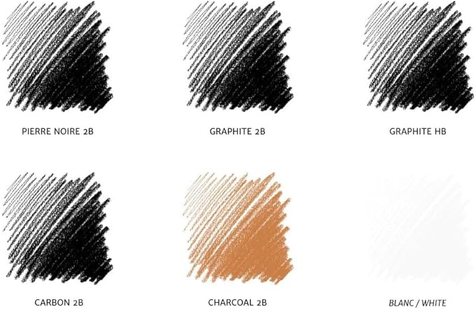 Conté à Paris 6 Count Drawing Pencils Set