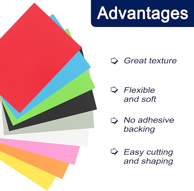 MECCANIXITY Foam Sheets Crafts 35x19 Inch 2mm EVA Craft Foam Paper Foam Sheets for Crafts Projects DIY Cosplay Modeling, Gold