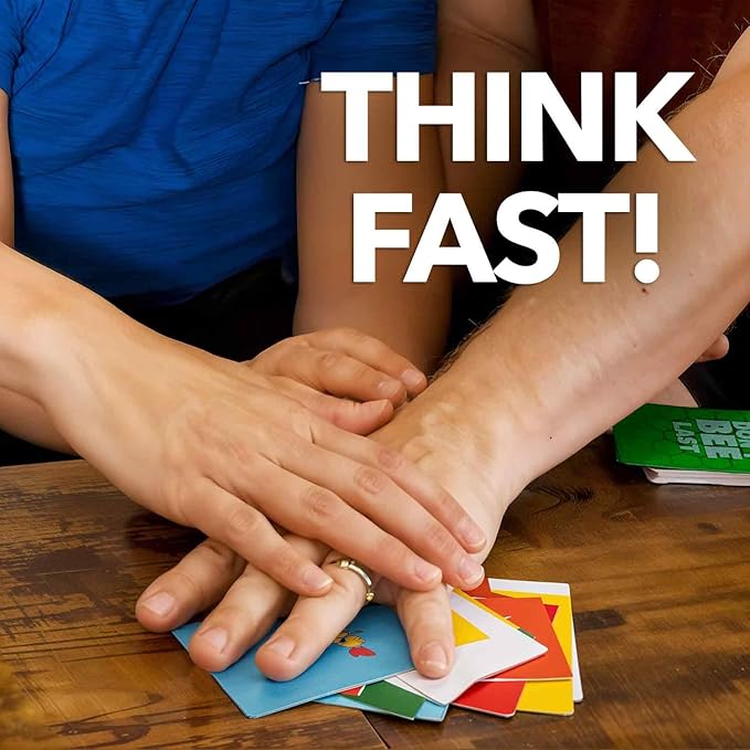 QUOKKA Family Food Games for Kids and Adults - Fast & Fun Slap Card Game for 2-6 Players Easy to Learn - Hilarious Brain-Blending Board Games for Family Night Ages 8+