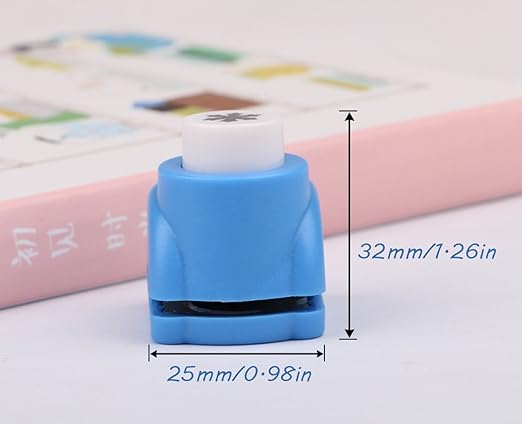Craft Punches 20pcs, Katfort Hole Punch Shapes 20 Patterns, Craft Hole Punch Shapes, Shape Paper Punch Set for Crafts for Adults for DIY Scrapbooking Nail Art Craft Punchers Supplies
