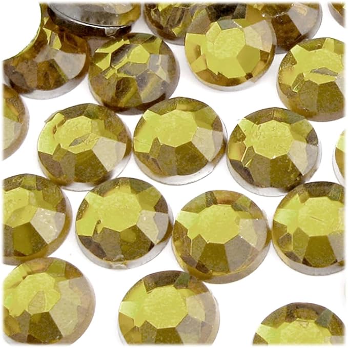 The Crafts Outlet 72pc Rhinestones Round 20mm - Flatback Hot Pink or Rose HPK