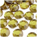 The Crafts Outlet 72pc Rhinestones Round 20mm - Flatback Champagne