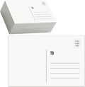 4x6 Blank Postcards for Mailing, White Cardstock Paper, Thick Cardstock, Ideal for Greeting Cards, Thank You, Invitations & DIY Projects