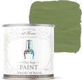 AMY HOWARD AT HOME Chalk-Based One Step Paint for Furniture, Cabinetry, Decor, Finish, and More | No Stripping, Sanding, or Priming | Medium Base | 16 Ounce | Dunavant Green