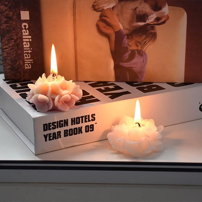 Hydrangea Flower Candle Soap Silicone Mold Fondant Chocolate Candy Cake Decorating Mould Resin Clay Baking Pastry Tools