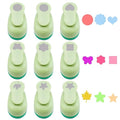 UCEC Craft Hole Punch, 9 Pcs 5/8 Inch Paper Punches for Crafting Hole Punch Shapes Hole Puncher for Crafts, Different Shape Crafting Designs for Crafting & DIY Projects