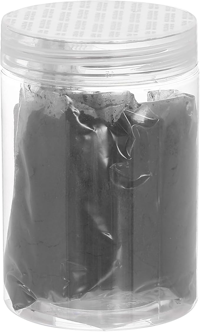 HARFINGTON Iron Oxide Powder Concrete Pigment 700 Mesh 3.5oz (100g) Iron Oxide Grout Pigment for Pastel Tile Paint Concrete Cement, Slate Gray