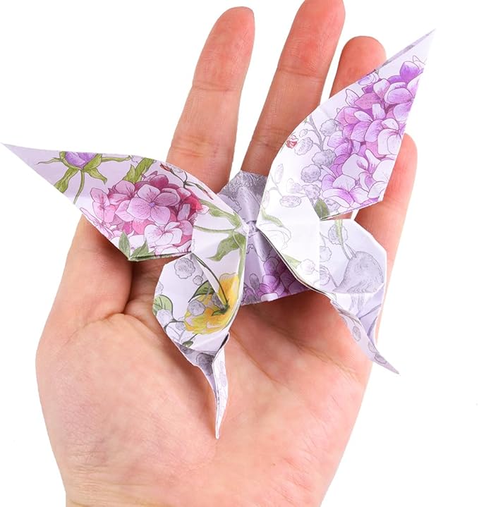 Origami Paper Kit 100 Sheets 70GSM 6 Inch Square Double Sided Color 100 Vivid Solid Colors for Hand Crafts Origami Paper Arts Creativity. Season