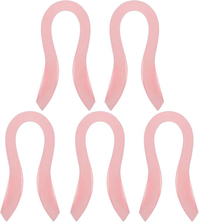 PATIKIL Quilling Strips Paper 600pcs 1.5mm 39cm Origami Paper Quilling Kits for Art DIY Hand Craft Christmas, Light Pink