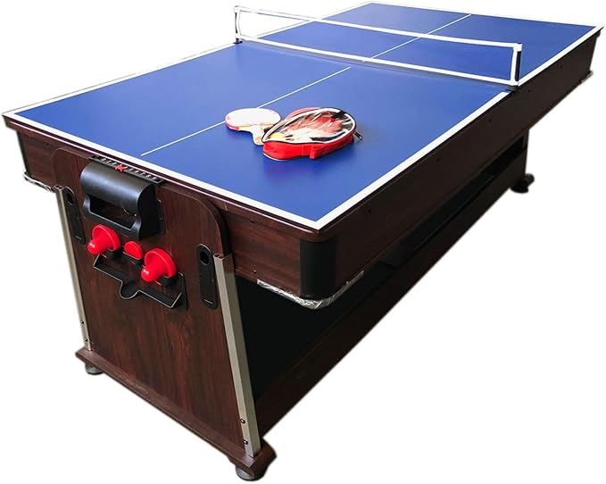7ft Pool Table air Hockey 3 in 1 Pool Table - Mattew