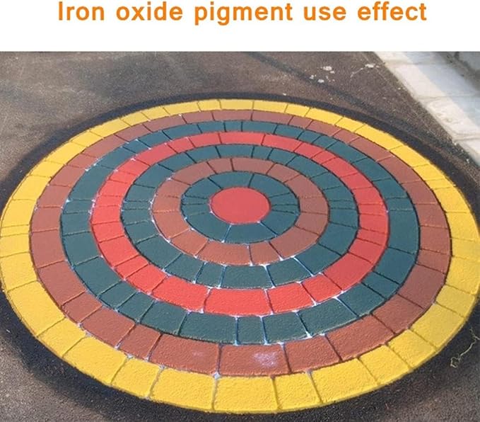GOODTAKE 10 Pounds Bulk Concrete Pigment, Black Iron Oxide Pigment Powder, Concrete Cement Dye Color Powder for Pastel Tile Paint Cement Mortar Grout (Black, 10 Pounds)