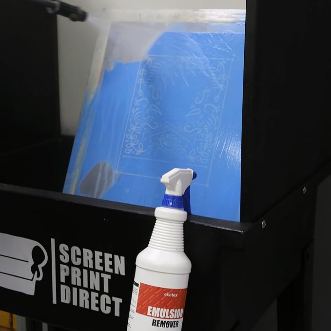 Ecotex® Screen Printing Emulsion Remover (Quart - 32oz.) - Diazo Photo Emulsion Cleaner for Silk Screens and Stencil Remover - Screen Print Direct®