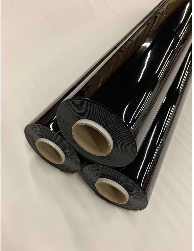 Metro Screenworks Tinted Clear Vinyl Roll (Partial) - Tinted Clear Marine Vinyl 20 Gauge Sheet - 54-in x 50 Yards - Double Polished Heavy Duty Plastic Sheeting for Windows, Boats, Greenhouse, & More