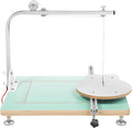 Foam Cutting Machine, 72W Hot Wire Foam Cutter Working Table Electric Hot Wire Ribbon Cutter Adjustable Temperature & Bracket Angle Commerical Wire Cutters Working Table for Pearl Cotton