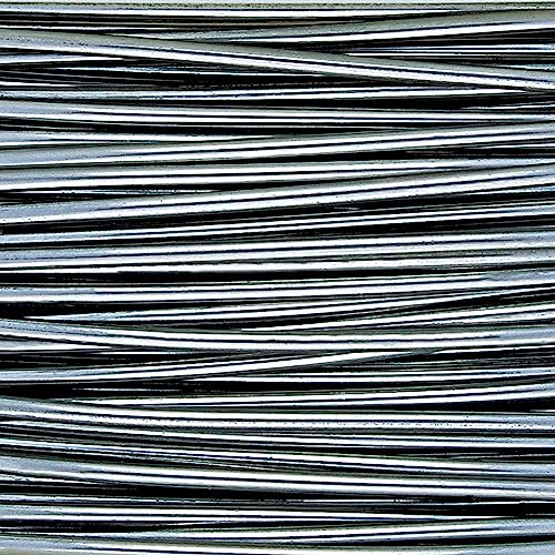 The Beadsmith Wire Elements Craft Wire – Tarnish Resistant, Soft Temper, Round, Stainless Steel Color – 0.32mm, 28 Gauge, 40 Yard Spool – Jewelry Making, Wire Wrapping, & Other DIY Crafts