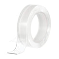 BRAVESHINE 9.8FT Sticky-Back Wall Tape - Double Sided Nano Tape - Self Adhesive Mounting Tape - Washable Picture Hanging Fasteners for Home Office Use