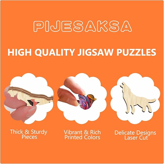 Wooden Puzzles for Adults, Mechanical Dragon Wooden Jigsaw Puzzles for Adults, Wood Puzzles Adult, Unique Animal Shape, Gifts for Friends and Family, Wall Art Canvas Puzzle (M -11.4*11.3in -200 pcs)