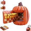 Pumpkin Board Game Set,Magnetic Pumpkin Chess Expansion Pack Gourd Games,3D Printing Portable Checkers with Checkers Board,Dice Tower,Card Storage,Dice Storage,and Boards,Christmas Decor Gift(#2)