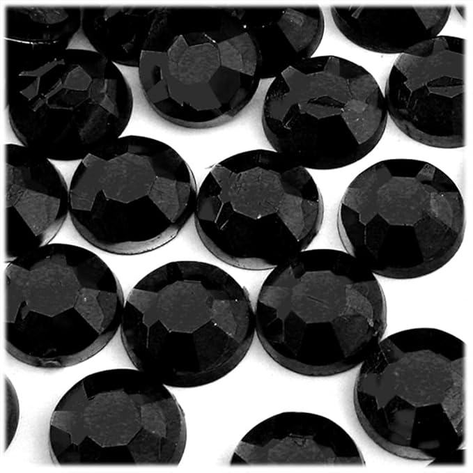 The Crafts Outlet 72pc Rhinestones Round 20mm - Flatback Champagne