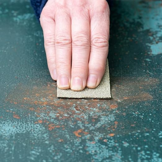 Fandeli | Multi-Purpose Sandpaper | 100 Grit | 50 Sheets of 9'' x 11'' | Ideal for Sanding Metal, Untreated Wood and Painted Surfaces | Sandpaper Sheets | Sandpaper Grit.