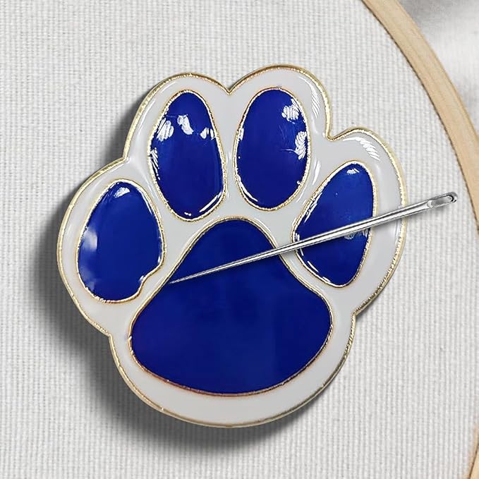 Needle Minder Magnet, Magnetic Needle Minder, Needle Minders Magnetic Cross Stitch Accessories, Magnetic Needle Holder, Life Tree, Butterfly, Cats, Owl, Heart (CatClaw)
