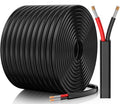 10 Gauge Wire, 10 AWG 2 Conductor Electrical Wire, Flexible/Oxygen-Free Tinned Copper/Stranded PVC 10/2 Cord for Automotive, Marine, LED Strips, Solar, RV, Lighting (100FT)