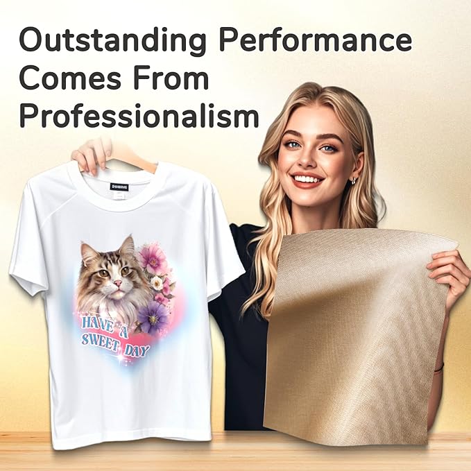 TransOurDream 3 Pack PTFE Teflon Sheets Size S 8.5 x 11" for Mini Heat Press Heat Resistant Craft Mat Sublimation Paper and Heat Transfer Paper Reusable